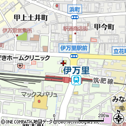 アフラック代理店川井産業本社周辺の地図