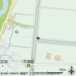 福岡県久留米市大善寺町藤吉2141周辺の地図