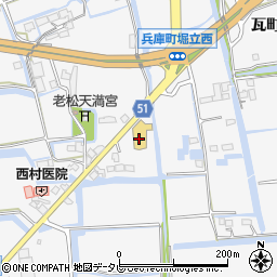 スズキ佐賀中央自動車販売スズキアリーナ兵庫周辺の地図