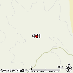 高知県高岡郡四万十町中村周辺の地図