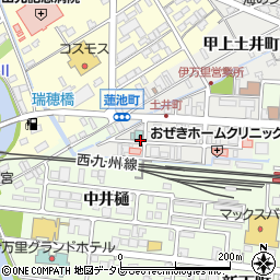 佐賀県伊万里市蓮池町117周辺の地図