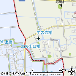 佐賀県三養基郡みやき町東津10周辺の地図