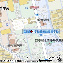 佐賀県佐賀市新中町周辺の地図