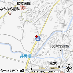 福岡県久留米市荒木町荒木925-1周辺の地図