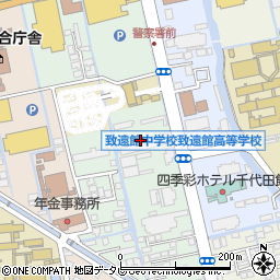 佐賀県佐賀市新中町周辺の地図