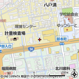 佐賀トヨペット鍋島マイカーセンター周辺の地図