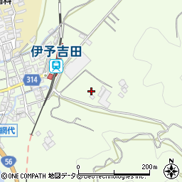 愛媛県宇和島市吉田町立間尻周辺の地図