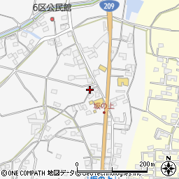 福岡県久留米市荒木町荒木640周辺の地図