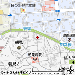 松村整骨院周辺の地図