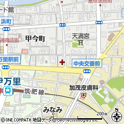 栗副表具店周辺の地図