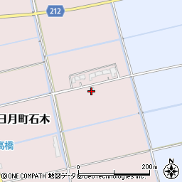 佐賀県小城市三日月町石木148周辺の地図