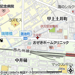 佐賀県伊万里市蓮池町37-2周辺の地図