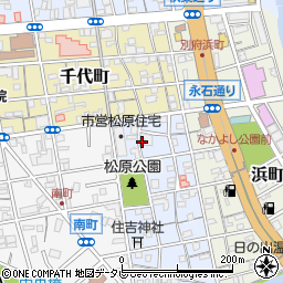 松原理容室周辺の地図