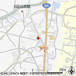 福岡県久留米市荒木町荒木537周辺の地図