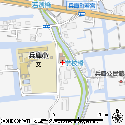 兵庫公民館周辺の地図