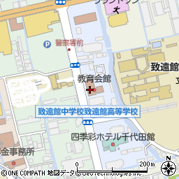教育会館周辺の地図