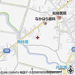 福岡県久留米市荒木町荒木968周辺の地図