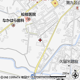 福岡県久留米市荒木町荒木932-5周辺の地図