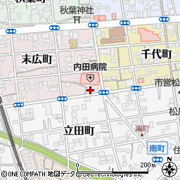 高野京華堂周辺の地図