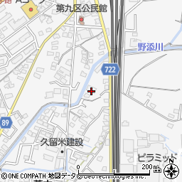 福岡県久留米市荒木町荒木833周辺の地図