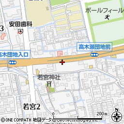 国道３４号線周辺の地図