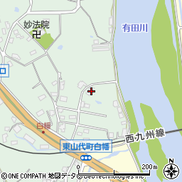 佐賀県伊万里市東山代町長浜48周辺の地図