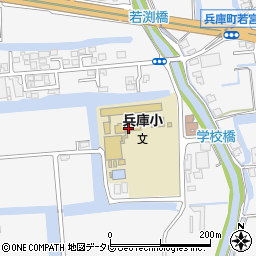 佐賀市立兵庫小学校周辺の地図