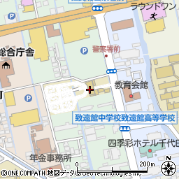 佐賀城北自動車学校周辺の地図