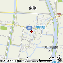 佐賀県三養基郡みやき町東津752周辺の地図