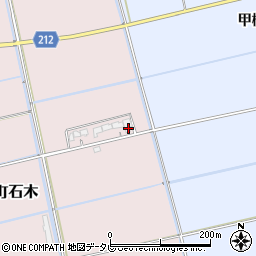 佐賀県小城市三日月町石木201周辺の地図