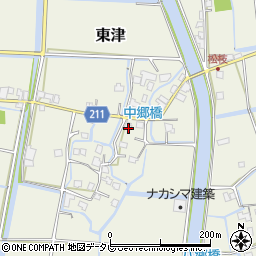 佐賀県三養基郡みやき町東津815周辺の地図