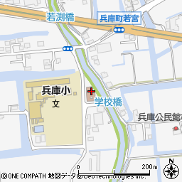 佐賀県佐賀市兵庫町渕1295-2周辺の地図