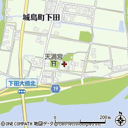 下田公民館周辺の地図