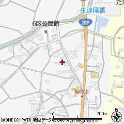 福岡県久留米市荒木町荒木535周辺の地図