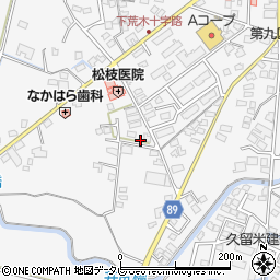 福岡県久留米市荒木町荒木933周辺の地図