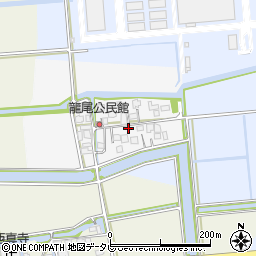 佐賀県神埼市龍尾周辺の地図