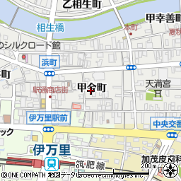 佐賀県伊万里市伊万里町（甲今町）周辺の地図