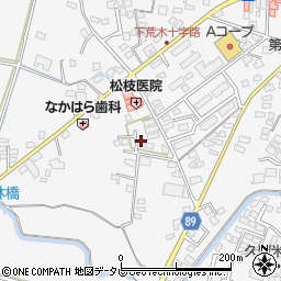 福岡県久留米市荒木町荒木935-11周辺の地図