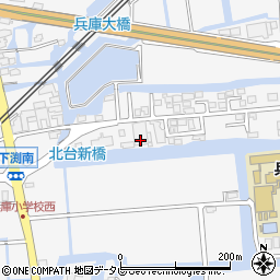 佐賀県佐賀市兵庫町渕1333-2周辺の地図