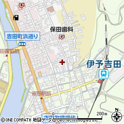 愛媛県宇和島市吉田町本町79周辺の地図