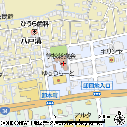 佐賀県学校給食総合センター周辺の地図