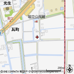佐賀県佐賀市兵庫町瓦町550周辺の地図