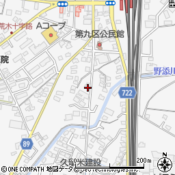福岡県久留米市荒木町荒木846周辺の地図