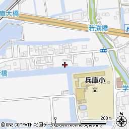 佐賀県佐賀市兵庫町渕1316-7周辺の地図