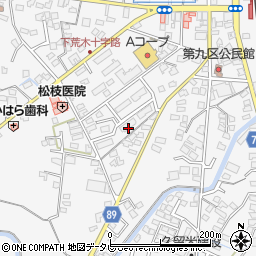 福岡県久留米市荒木町荒木862周辺の地図