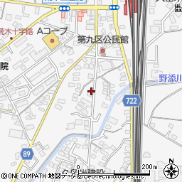 福岡県久留米市荒木町荒木846-6周辺の地図