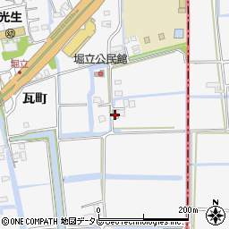 佐賀県佐賀市兵庫町瓦町526周辺の地図