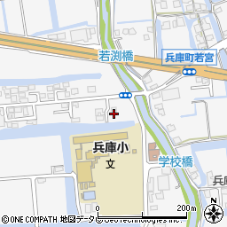 佐賀県佐賀市兵庫町渕1310-8周辺の地図