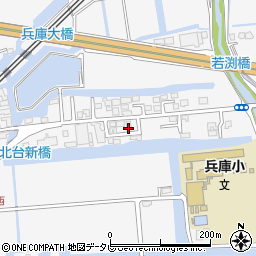 佐賀県佐賀市兵庫町渕1321-8周辺の地図
