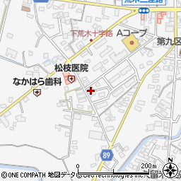 福岡県久留米市荒木町荒木870-1周辺の地図